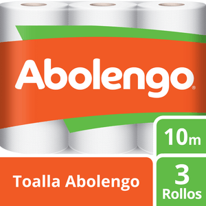 Toalla de Papel Abolengo 3 un 10 mt