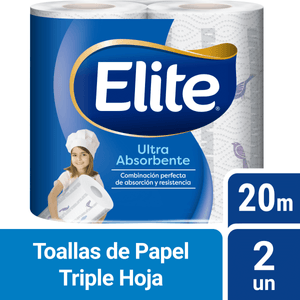 Toalla de Papel Elite Deco Maxi Rollo 2 un 20 mt