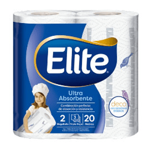 Toalla de Papel Elite Deco Maxi Rollo 2 un 20 mt