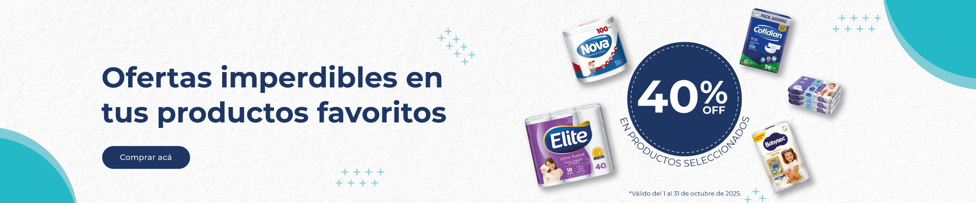 Ofertas 40% off - Club Softys Chile