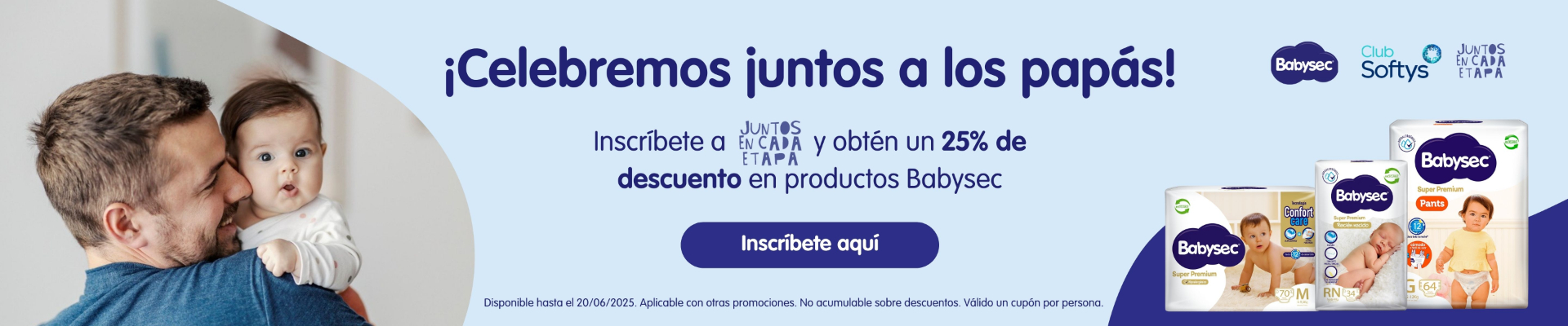 25% babysec JECE - Club Softys